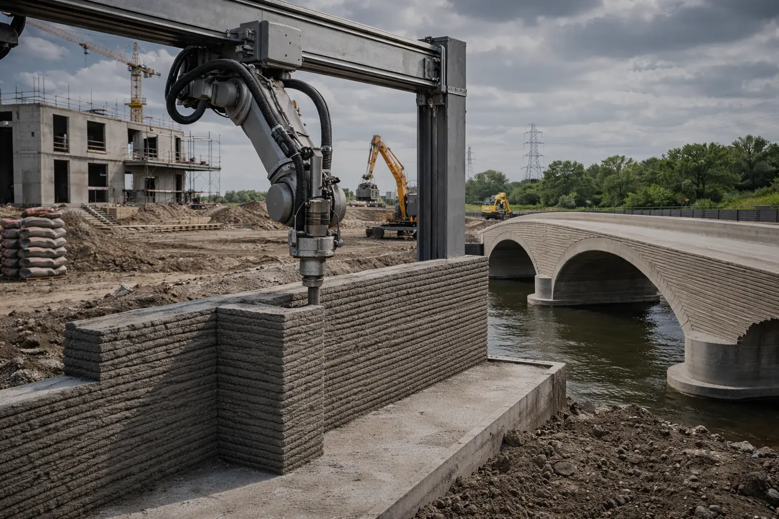 3D Beton Baskı ile Akıllı Şehirler Nasıl İnşa Ediliyor? 